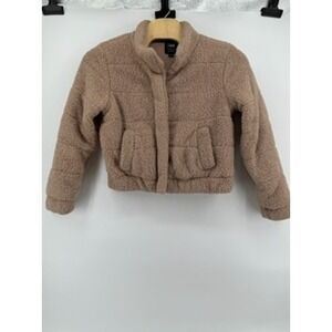 CISONO Los Angeles Outerwear Collection Women's Faux Sherpa‎ Jacket Large